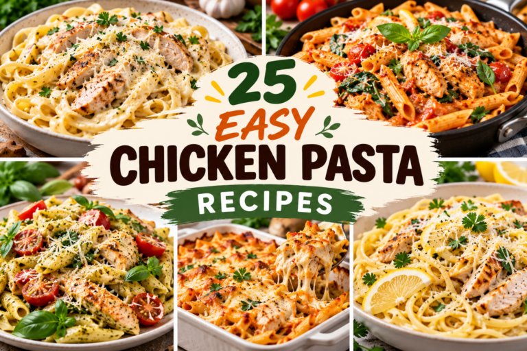Easy Chicken Pasta Recipes
